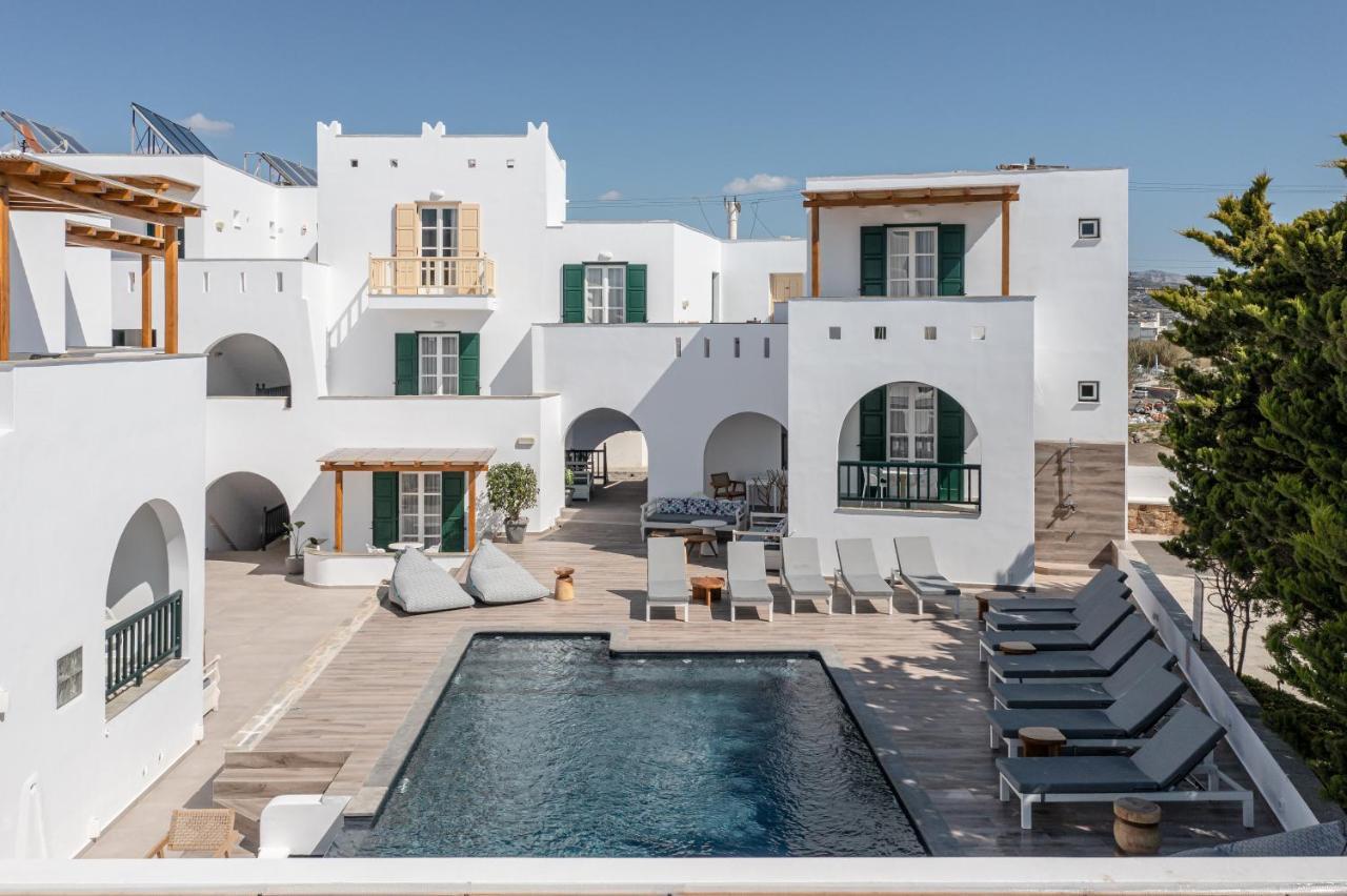 Aparthotel Spiros Naxos City Exterior foto